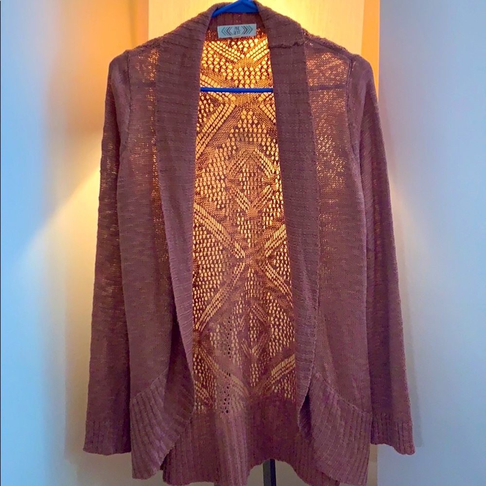 Pink Rose Cardigan